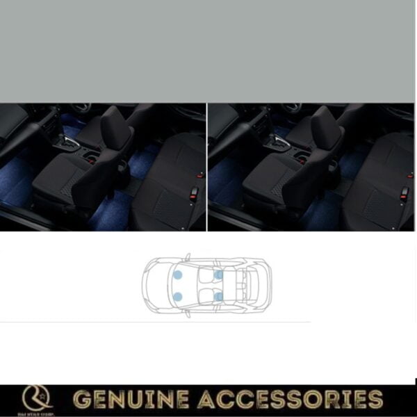 Toyota Yaris Cross Interior Illumination (Blue) Setting 1
