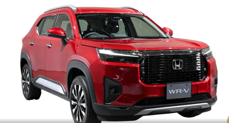 Honda WR-V cargo space