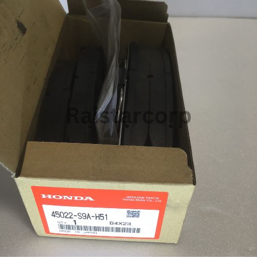Genuine HONDA FRONT BRAKE PADS 45022-S9A-H51