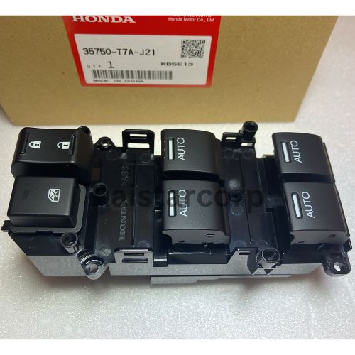 GENUINE HONDA FR SIDE WINDOW SWITCH 36750-T7A-J21