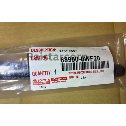 GENUINE TOYOTA BACK DOOR SHOCK ABSORBER 68950-0WF20