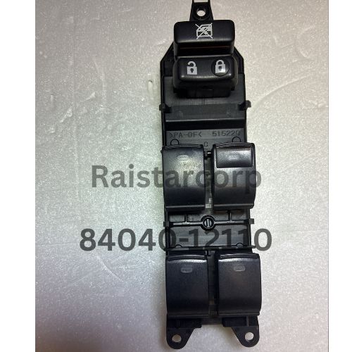 GENUINE TOYOTA POWER WINDOW MASTER SWITCH 84040-12110