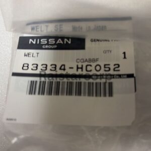 GENUINE NISSAN WEATHERSCRIPT 83334-HC052 GENUINE NISSAN WEATHERSCRIPT 83334-HC052