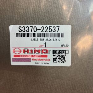 GENUINE HINO GEAR SHIFT CABLE S3370-22537