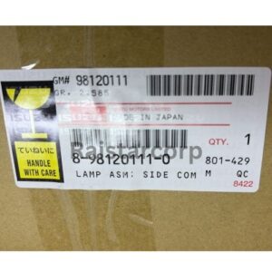GENUINE ISUZU FRONT TURN SIGNAL LIGHT 8-98120111-0 GENUINE ISUZU FRONT TURN SIGNAL LIGHT 8-98120111-0