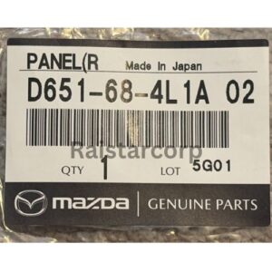 GENUINE MAZDA POWER WINDOW SWITCH PANEL D651-68-4L1A GENUINE MAZDA POWER WINDOW SWITCH PANEL D651-68-4L1A