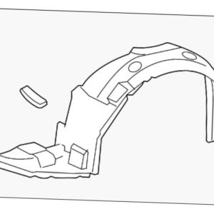 Toyota Fender Liner 53875-02250 – Genuine New